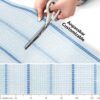Weichschaummatte Badematte rutschfest Badvorleger Meterware Antirutschmatte Teppich Blau/Braun/Grün 65cm Breite
