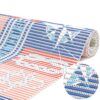 Weichschaummatte Badematte rutschfest Badvorleger Meterware Antirutschmatte Maritim 65cm Breite