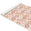 Badematte Weichschaummatte Bad Schaummatte Karo Braun Breite 130cm Badvorleger Meterware