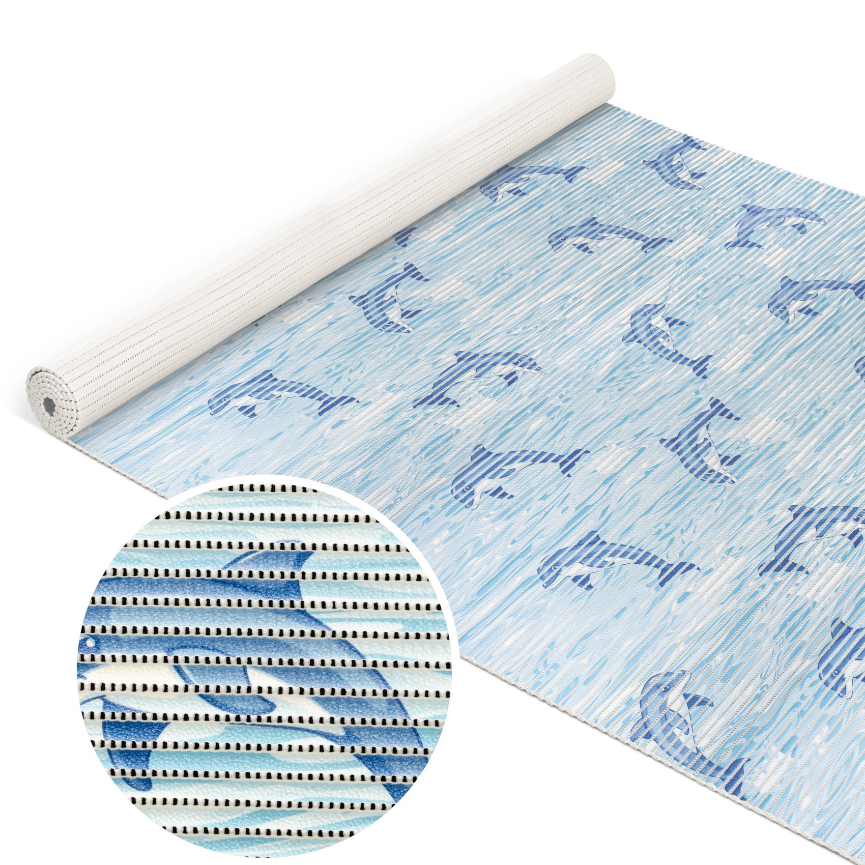 ANRO Schaum-Badematte Antirutschmatte Weichschaummatte Badezimmer Extra Breit, Höhe 5 mm, wasserdurchlässig, pflegeleicht, Rillen, rutschhemmend, Drainage Effekt, strapazierfähig, Praktisch, Weich, Rutschhemmend, Schnelltrockend, mit Drainagelöchern, Rutschfest, Modern, PVC, Eckig, Geprägt