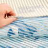 Badematte Weichschaummatte Delfine Maritim Blau Breite 130cm Badvorleger Meterware