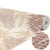 Weichschaummatte Badematte rutschfest Badvorleger Meterware Antirutschmatte Farn Blau/Braun/Grün 65cm Breite – Farn Braun, 140x65cm