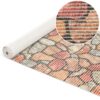 Weichschaummatte Badematte Steine Mosaik mehrfarbig Breite 65cm Meterware