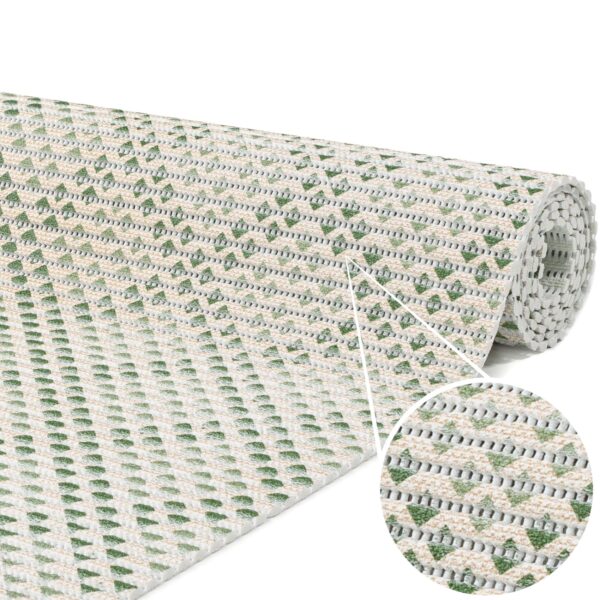 Weichschaummatte Badematte rutschfest Badvorleger Meterware Antirutschmatte Falschuni Blau/Braun/Grün/Grau 65cm Breite – Falschuni Grün, 100x65cm