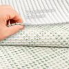 Weichschaummatte Badematte rutschfest Badvorleger Meterware Antirutschmatte Falschuni Blau/Braun/Grün/Grau 65cm Breite