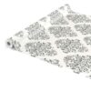 Wachstuch Tischdecke abwaschbar Wachstischdecke Gartentischdecke Ornament Beige Meterware