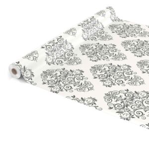 Wachstuch Tischdecke abwaschbar Wachstischdecke Gartentischdecke Ornament Beige Meterware