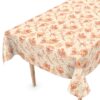 Wachstuch Tischdecke abwaschbar Wachstischdecke Alexandra Beige Outdoor Tischdecke
