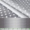 Wachstuch Wachstuchtischdecke Wachstuch Punkte Anthrazit Grau abwaschbar Gartentischdecke Outdoor Tischdecke