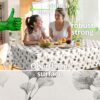 Wachstuch Tischdecke abwaschbar Wachstischdecke Meterware Mohnblumen SW Outdoor Tischdecke Gartentischdecke