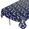 Wachstuch Tischdecke abwaschbar Wachstischdecke Meterware Pusteblume Blau Outdoor Tischdecke Gartentischdecke