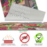 PVC Küchenteppich abwaschbar Läufer Beeren Vegan Früchte Mehrfarbig 50cm Breit