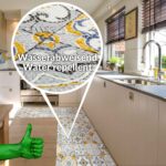 Teppich Küchenläufer Teppichläufer Läufer Flur abwischbar PVC Mirza Ravello Mehrfarbig 48cm Breit