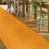Teppichläufer Küchenläufer rutschfest abwischbar Teppich Wilson Orange 65cm Breit