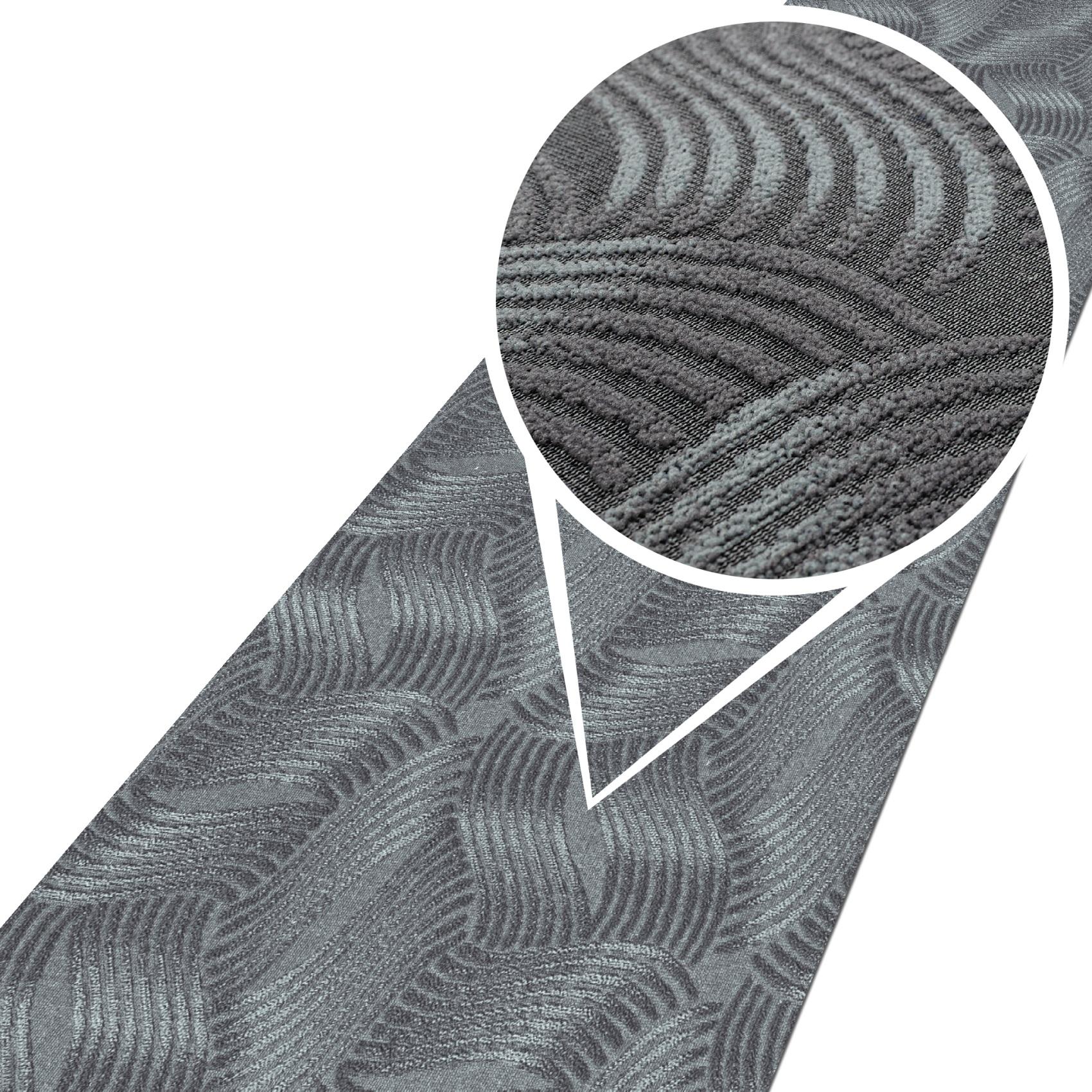 ANRO Küchenläufer Flurläufer JULIANNA Premium Teppichläufer Textil, Eckig, Höhe: 3 mm, Velour