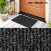 JUM-040-060-ANTR_50 Fußmatte Fußabtreter Schmutzfangmatte Sauberlaufmatte Teppich Läufer Fußabstreifer JUMBO – Anthrazit, 40x60cm