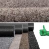Läufer Flur Schmutzfangmatte Teppich Läufer Außen Innen Eingang POET Breite 100cm Hellbraun – 100x100cm