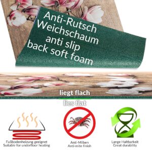 Küchenläufer waschbar Textil + PVC Küchenteppich rutschfest Sprinty Gemme Mehrfarbig 50cm Breit