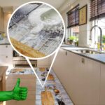 Küchenläufer waschbar Textil + PVC Küchenteppich rutschfest Sprinty Cucina New Mehrfarbig 50cm Breit