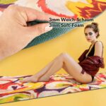 Küchenläufer waschbar Textil + PVC Küchenteppich rutschfest Sprinty Foulard Mehrfarbig 50cm Breit