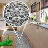 Küchenläufer waschbar Textil + PVC Küchenteppich rutschfest Sprinty Liberty Mehrfarbig 50cm Breit