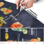 Küchenläufer waschbar Textil + PVC Küchenteppich rutschfest Sprinty Pub Mehrfarbig 50cm Breit