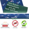 Küchenläufer waschbar Küchenteppich rutschfest Sprinty Maritim Blau 52cm Breite