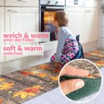 Küchenläufer waschbar Küchenteppich rutschfest Sprinty Herbst 52cm Breite