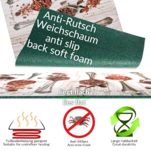 Küchenläufer waschbar Küchenteppich rutschfest Sprinty Schocko 52cm Breite