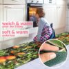 Küchenläufer waschbar Küchenteppich rutschfest Sprinty Orangen 52cm Breite