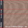 Teppich Läufer Flur Teppichläufer Wohnzimmer Küche Küchenläufer rutschfest Tamara