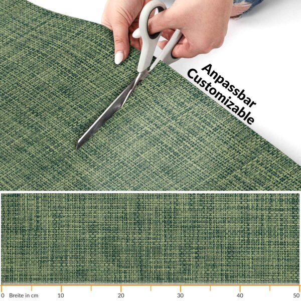 In- Outdoor Teppich Läufer Rattan TATAMI Merhfarbig 50/ 67/ 100 cm Breit