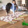 Küchenläufer TeppichLäufer abwaschbar mit Motiv Parket 3D Illusion