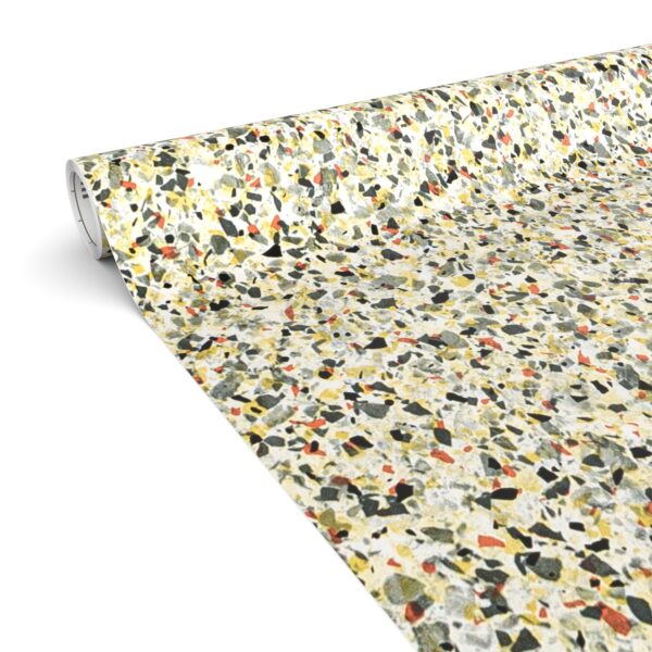 Klebefolie Möbelfolie matt selbstklebende Dekofolie Möbel 0,45x2m PVC-frei – Terrazzo