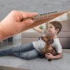 Küchenläufer Motivdruck Betonoptik 3D Küchenteppich Teppichläufer Läufer Küche rutschfest