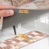 Küchenläufer Küchenteppich Läufer abwaschbar Granit Breite 65cm