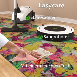 Küchenläufer Küchenteppich Läufer abwaschbar Motiv Herbst Breite 65cm