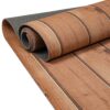 Küchenläufer Küchenteppich Läufer abwaschbar Holz Braun Breite 65cm