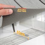 Küchenläufer Küchenteppich Läufer abwaschbar Breite 65cm