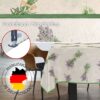Tischdecke aus Stoff Textil Tischwäsche abwaschbar Tischtuch Baumwolle Polyester Lavender Beige In-/Outdoor Tischdecke