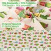 Tischdecke aus Stoff Textil Tischwäsche abwaschbar Tischtuch Baumwolle Polyester Cactus In-/Outdoor Tischdecke