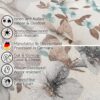 Tischdecke aus Stoff Textil Tischwäsche abwaschbar Tischtuch Baumwolle Polyester Silvia In-/Outdoor Tischdecke