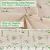 Tischdecke aus Stoff Textil Tischwäsche abwaschbar Tischtuch Baumwolle Polyester Aromatic Bio In-/Outdoor Tischdecke