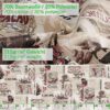 Tischdecke aus Stoff Textil Tischwäsche abwaschbar Tischtuch Baumwolle Polyester Cacao In-/Outdoor Tischdecke