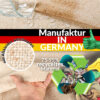 Stoff Tischdecke beschichtet abwaschbar DUO zweiseitig Beige