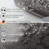 Wachstuchtischdecke abwaschbar Premium Leinenprägung Gartentischdecke Fantasy Breite 140cm – 100x140cm, Schnittkante