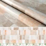 Wachstuchtischdecke Wachstuch Tischdecke abwaschbar rechteck, rund, oval hochwertige Bedruckung Gartentischdecke MIMOSA Patchwork Oldstyle Breite 140cm