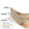Wachstuchtischdecke Wachstuch Tischdecke abwaschbar rechteck, rund, oval hochwertige Bedruckung Gartentischdecke MIMOSA Katzen Breite 140cm – 100x140cm, Schnittkante