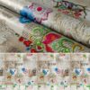 Wachstuchtischdecke Wachstuch Tischdecke abwaschbar rechteck, rund, oval hochwertige Bedruckung Gartentischdecke MIMOSA Kolibri Love Breite 140cm