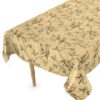 Wachstuch Tischdecke abwaschbar Meterware Wachstuchdecke Breite 140cm Gold